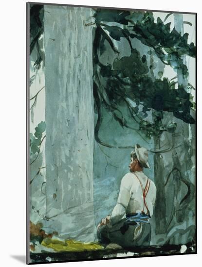 The Guide, 1895-Winslow Homer-Mounted Giclee Print