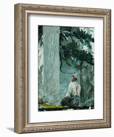 The Guide, 1895-Winslow Homer-Framed Giclee Print