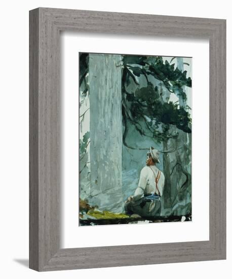 The Guide, 1895-Winslow Homer-Framed Giclee Print