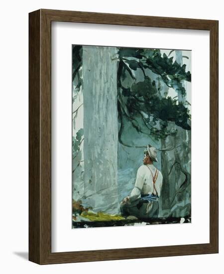 The Guide, 1895-Winslow Homer-Framed Giclee Print