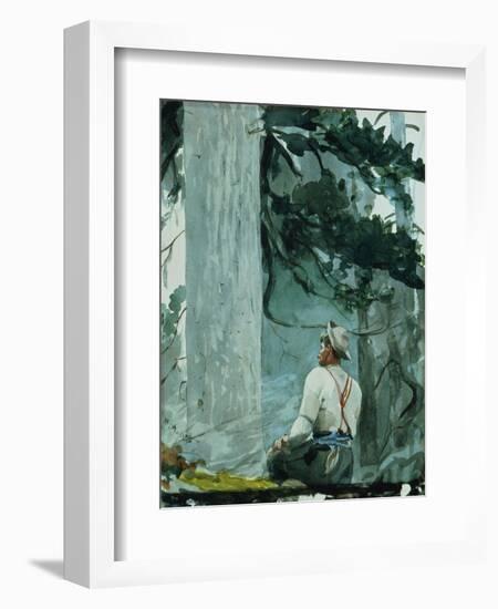 The Guide, 1895-Winslow Homer-Framed Giclee Print