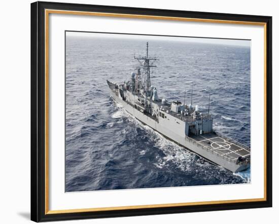 The Guided-missile Frigate USS Reuben James-Stocktrek Images-Framed Photographic Print