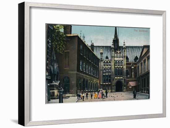 'The Guildhall', c1910-Unknown-Framed Giclee Print