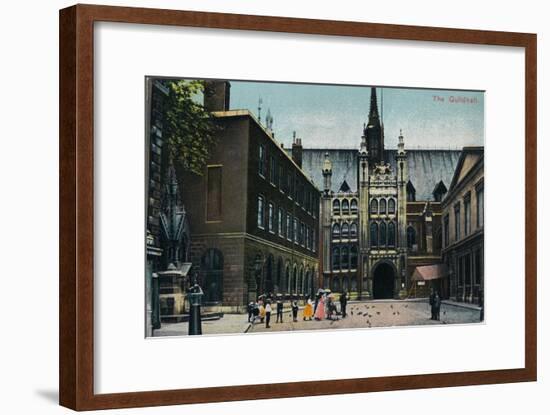 'The Guildhall', c1910-Unknown-Framed Giclee Print