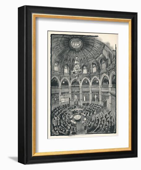 'The Guildhall - Council Chamber', 1891-William Luker-Framed Giclee Print