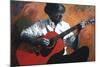 The Guitar Player-Shawn Mackey-Mounted Giclee Print