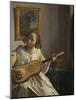 The Guitar Player-Johannes Vermeer-Mounted Giclee Print