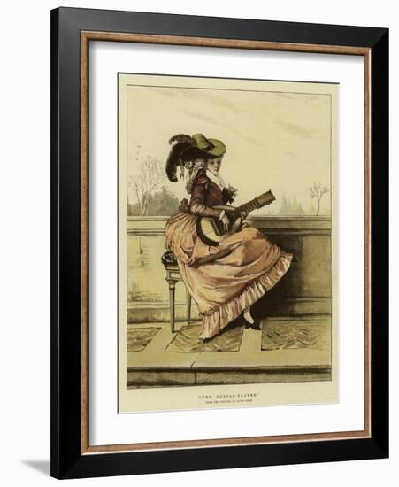 The Guitar-Player-Lucius Rossi-Framed Giclee Print