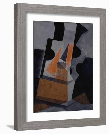 The Guitar (Still Life with Guitar), 1916 (Oil on Canvas)-Juan Gris-Framed Giclee Print