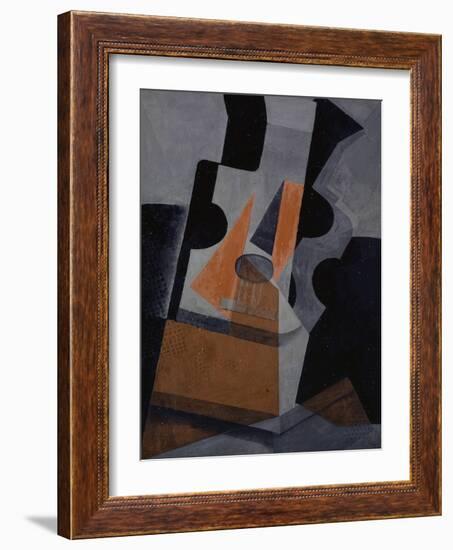 The Guitar (Still Life with Guitar), 1916 (Oil on Canvas)-Juan Gris-Framed Giclee Print