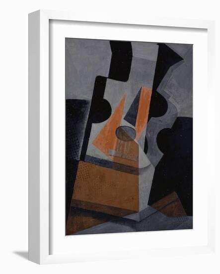 The Guitar (Still Life with Guitar), 1916 (Oil on Canvas)-Juan Gris-Framed Giclee Print