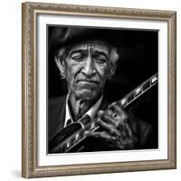 the guitarist-Piet Flour-Framed Photographic Print