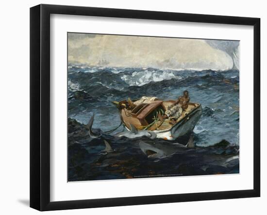 The Gulf Stream, 1899-Winslow Homer-Framed Art Print