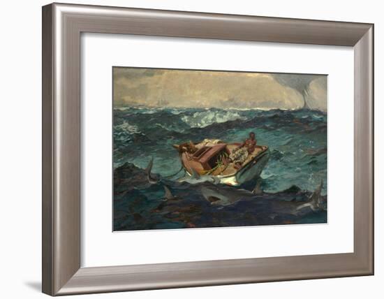 The Gulf Stream, 1899-Winslow Homer-Framed Giclee Print