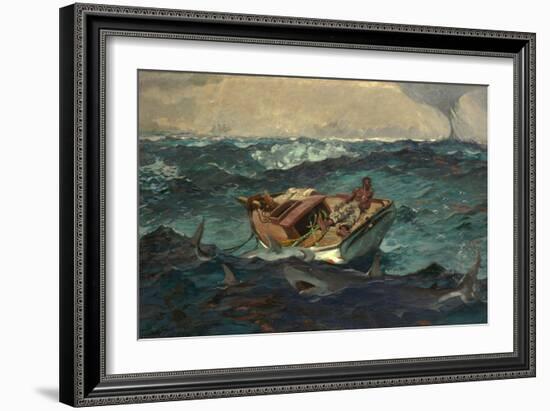 The Gulf Stream, 1899-Winslow Homer-Framed Giclee Print