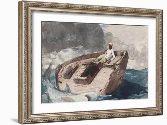 The Gulf Stream, C.1899-Winslow Homer-Framed Giclee Print