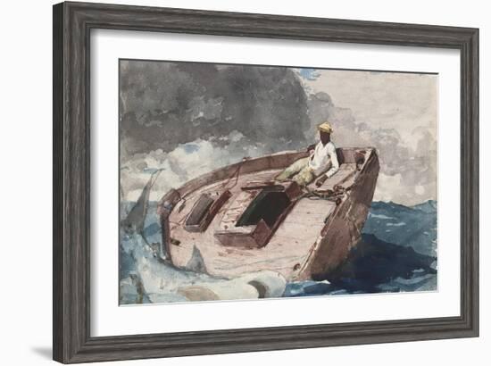 The Gulf Stream, C.1899-Winslow Homer-Framed Giclee Print