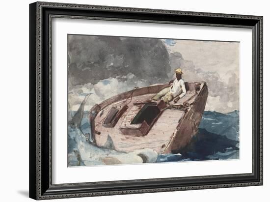 The Gulf Stream, C.1899-Winslow Homer-Framed Giclee Print