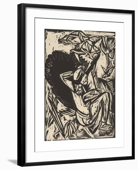 The Gull Hunter-Ernst Ludwig Kirchner-Framed Premium Giclee Print