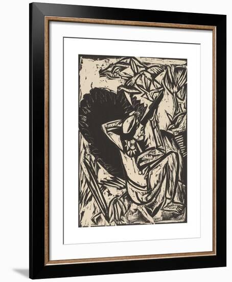 The Gull Hunter-Ernst Ludwig Kirchner-Framed Premium Giclee Print