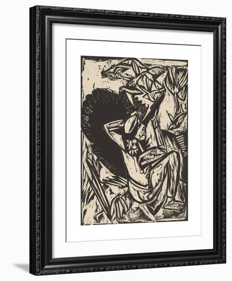 The Gull Hunter-Ernst Ludwig Kirchner-Framed Premium Giclee Print