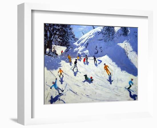 The Gully, Belle Plagne, 2004-Andrew Macara-Framed Giclee Print