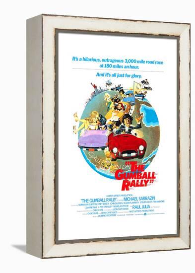 The Gumball Rally, Michael Sarrazin, 1976-null-Framed Stretched Canvas