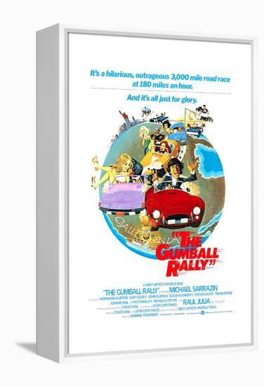 The Gumball Rally, Michael Sarrazin, 1976-null-Framed Stretched Canvas