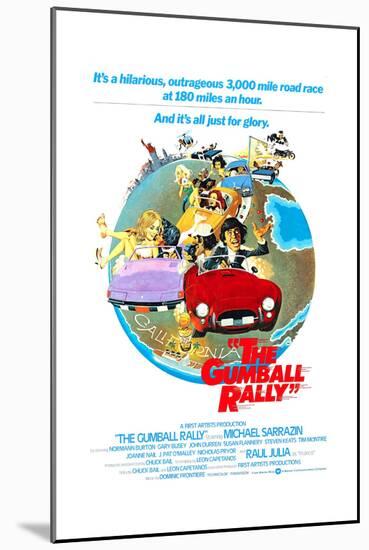 The Gumball Rally, Michael Sarrazin, 1976-null-Mounted Premium Giclee Print