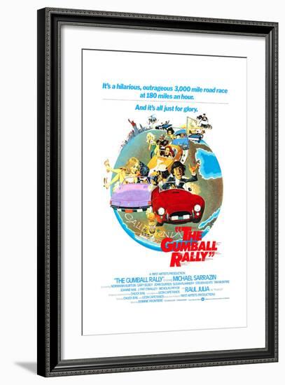 The Gumball Rally, Michael Sarrazin, 1976-null-Framed Art Print