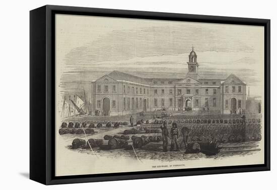 The Gun-Wharf, at Portsmouth-Frederick John Skill-Framed Premier Image Canvas