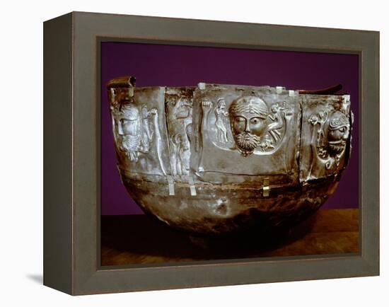 The Gundestrup cauldron-Werner Forman-Framed Premier Image Canvas