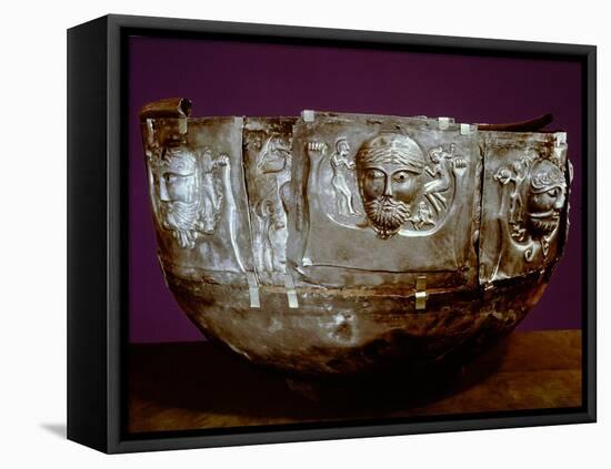 The Gundestrup cauldron-Werner Forman-Framed Premier Image Canvas