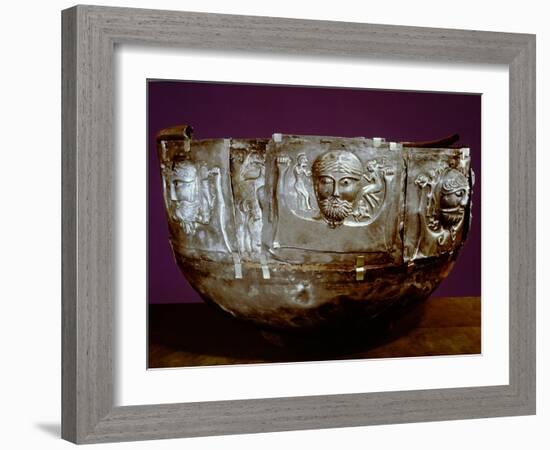 The Gundestrup cauldron-Werner Forman-Framed Giclee Print