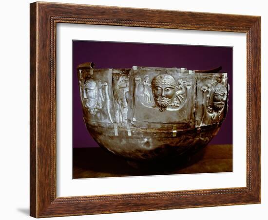 The Gundestrup cauldron-Werner Forman-Framed Giclee Print