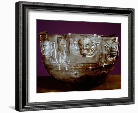 The Gundestrup cauldron-Werner Forman-Framed Giclee Print