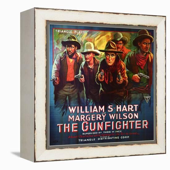 The Gunfighter, 1917-null-Framed Stretched Canvas