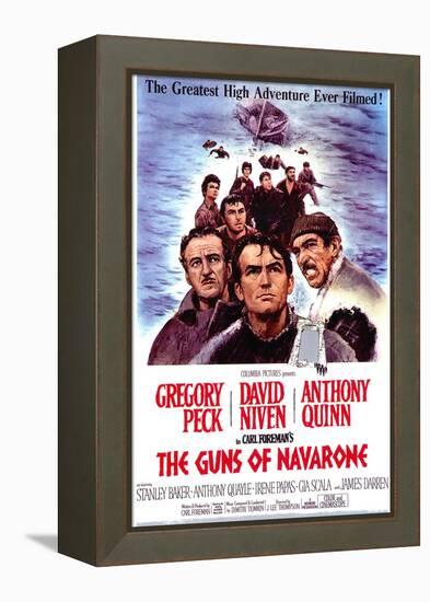 The Guns of Navarone, 1961-null-Framed Stretched Canvas