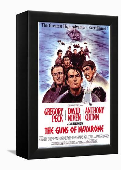 The Guns of Navarone, 1961-null-Framed Stretched Canvas