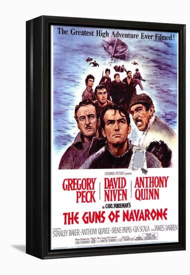 The Guns of Navarone, 1961-null-Framed Stretched Canvas