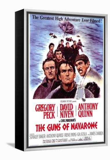 The Guns of Navarone, 1961-null-Framed Stretched Canvas