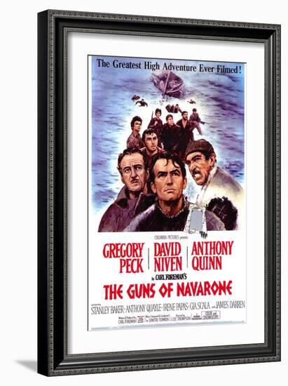 The Guns of Navarone, 1961-null-Framed Art Print