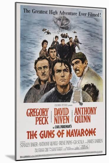 The Guns of Navarone, 1961-null-Mounted Giclee Print
