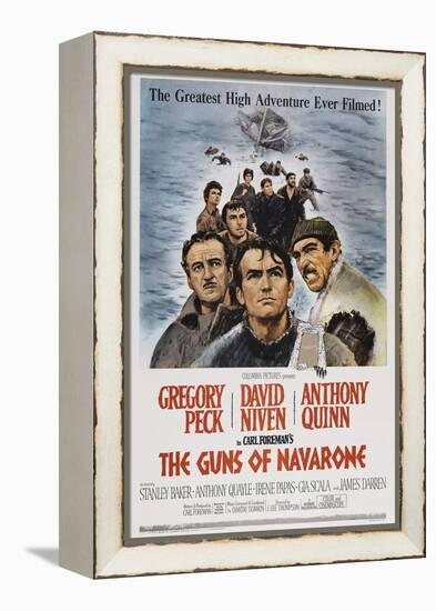 The Guns of Navarone, 1961-null-Framed Premier Image Canvas