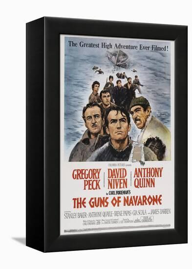 The Guns of Navarone, 1961-null-Framed Premier Image Canvas