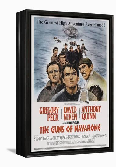 The Guns of Navarone, 1961-null-Framed Premier Image Canvas