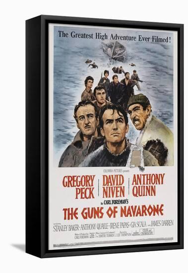 The Guns of Navarone, 1961-null-Framed Premier Image Canvas