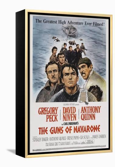 The Guns of Navarone, 1961-null-Framed Premier Image Canvas