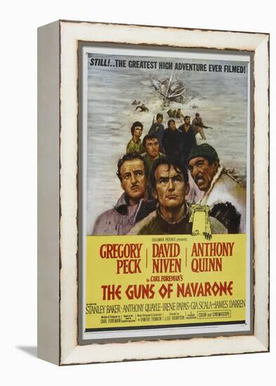 The Guns of Navarone, 1961-null-Framed Stretched Canvas