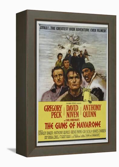 The Guns of Navarone, 1961-null-Framed Stretched Canvas